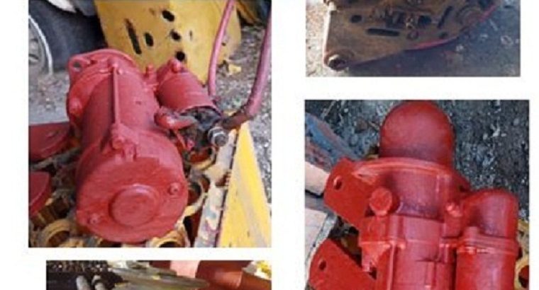 Motor Retroexcavadora