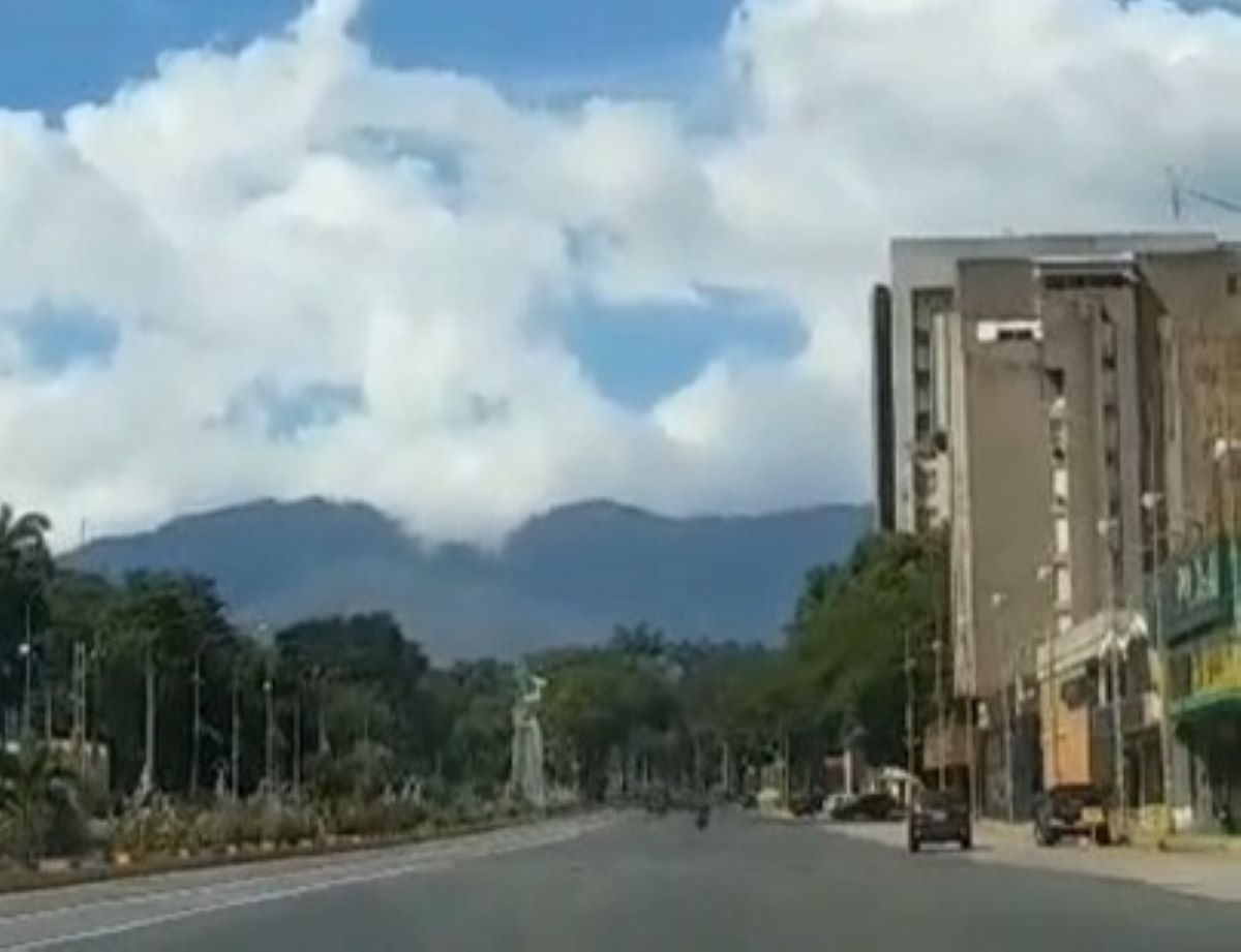 Una ciudad en absoluta calma