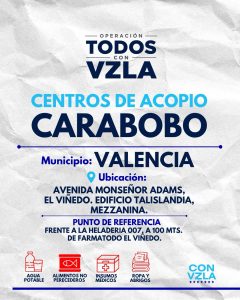 centros de acopio Carabobo Valencia