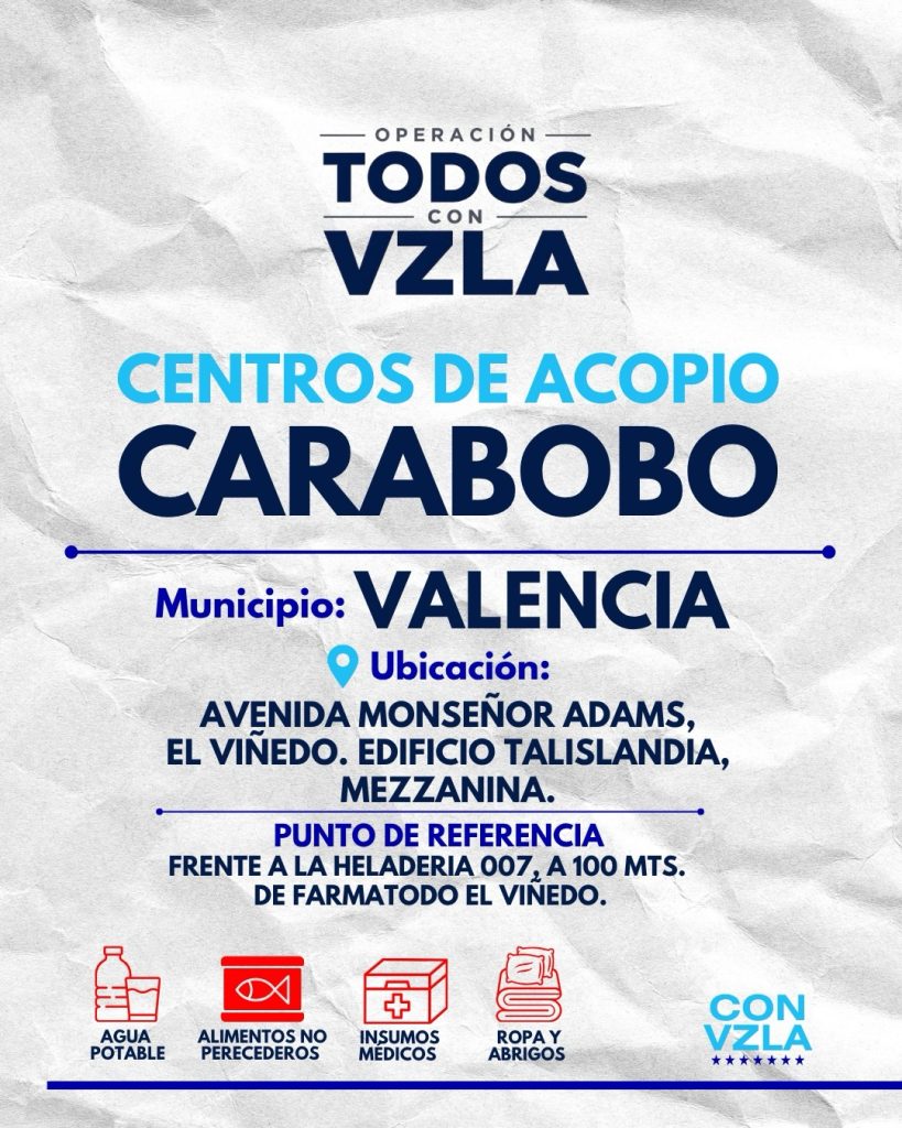 centros de acopio Carabobo Valencia