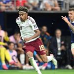 Partido de semifinales de la FIFA WC 2026, encuentro entre España y Francia, del día 14 de julio, en Dallas, Texas (EEUU)