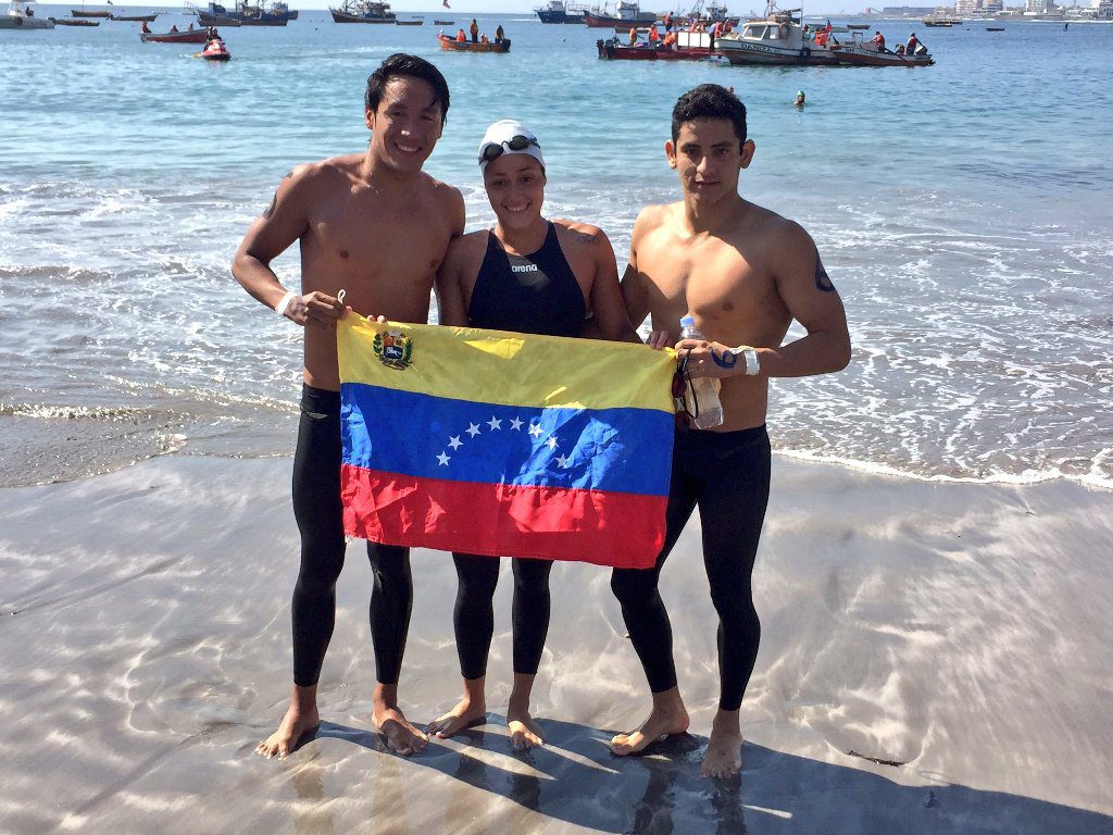 Paola Pérez, Wilder Carreño y Diego Vera Aguas Abiertas