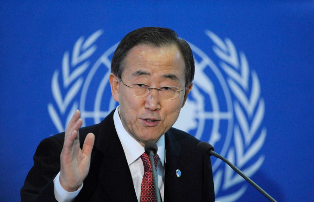 ONU Ban Ki Moon