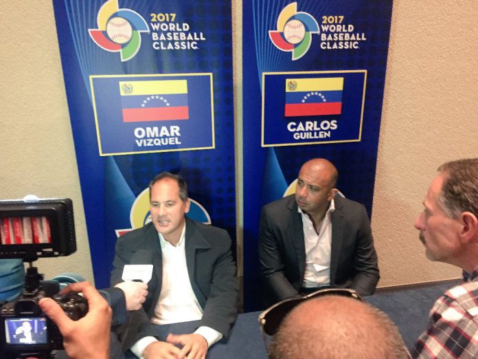 Omar Vizquel y Carlos Guillén Clásico Mundial