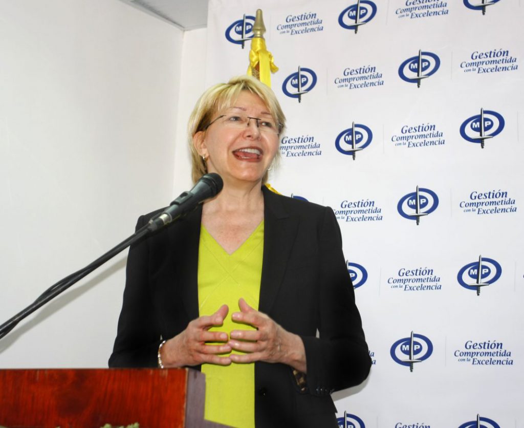 Luisa Ortega, Fiscal general del ministerio publico Venezolano.