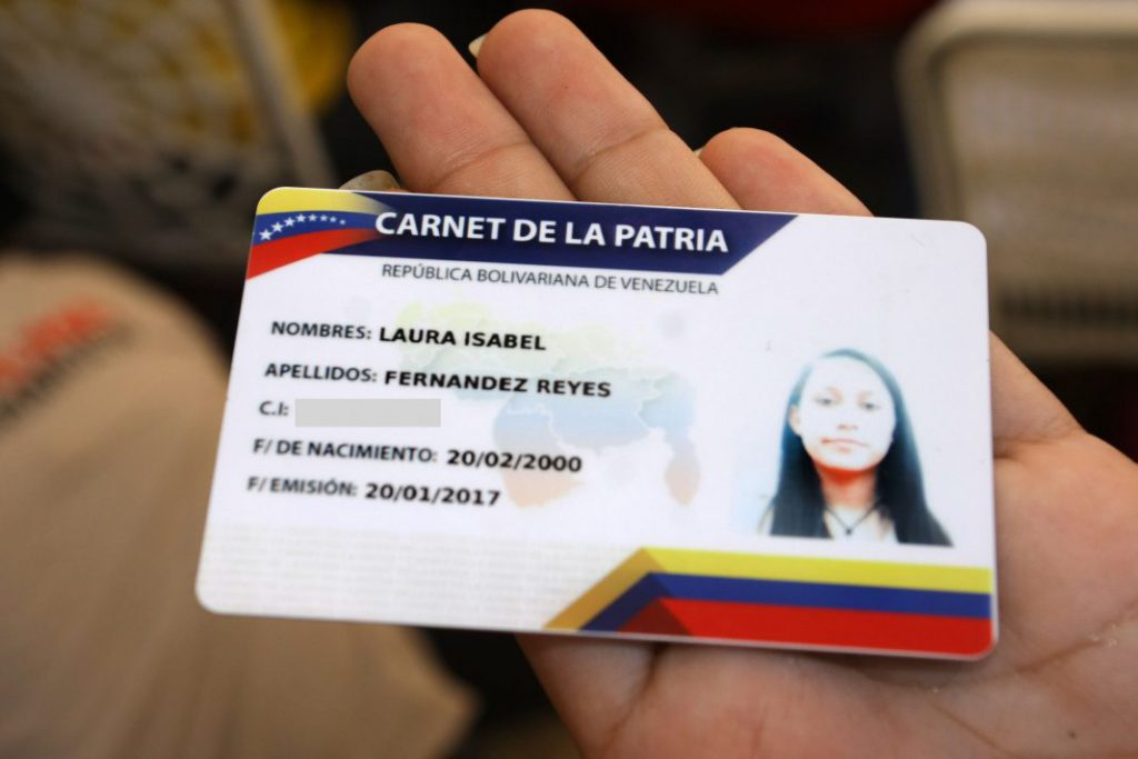carnet de la patria.