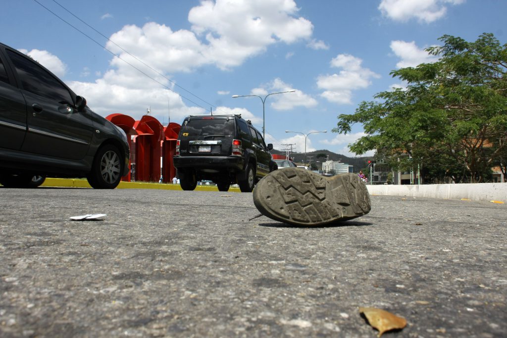 Arrollado en avenida Andrés Eloy Blanco.