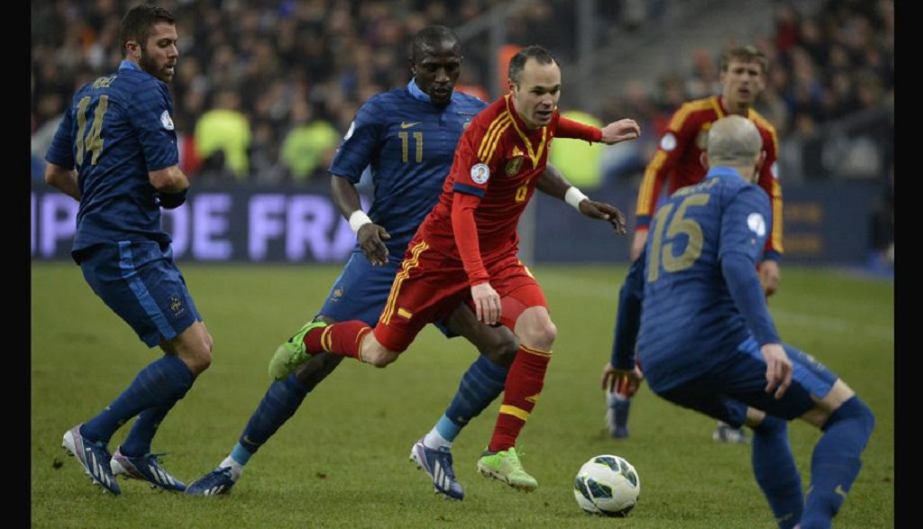 España Francia amistoso