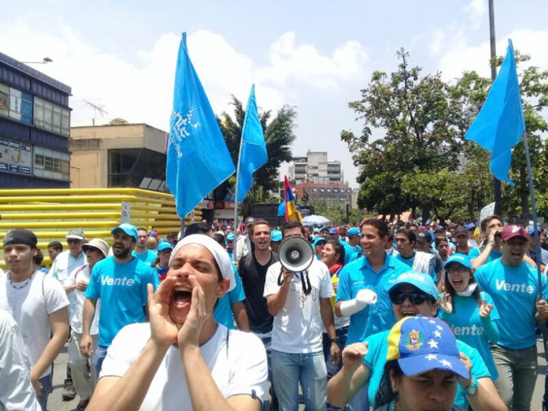 Vente Venezuela exige la libertad de dirigentes detenidos hace cinco meses