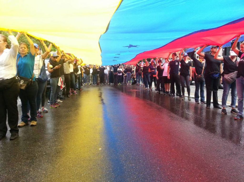 Marcha CNE oposición