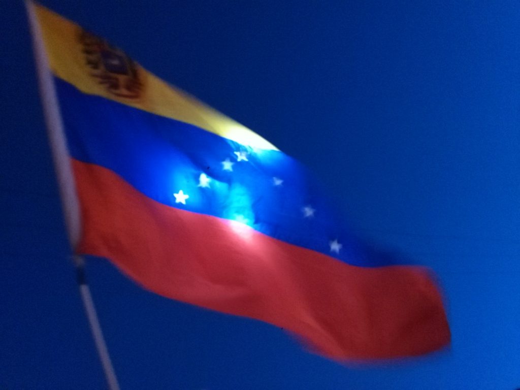 Marcha en honor a los caídos.