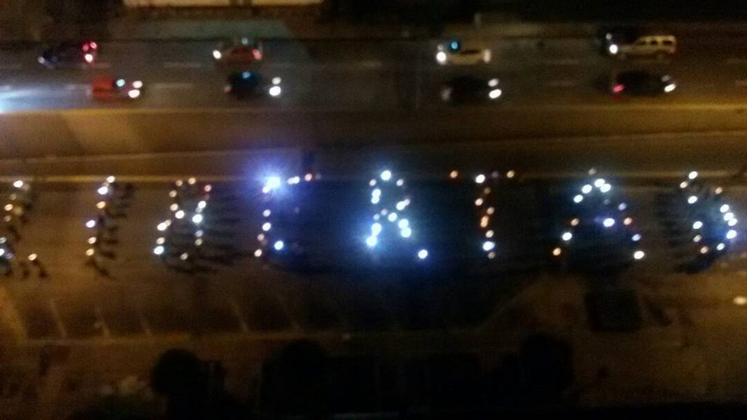 Protesta en Valencia