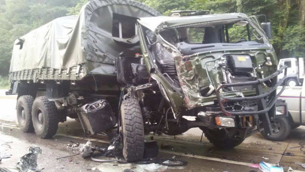 Un GNB muerto y varios heridos tras colisión en autopista Pto. Cabello-Valencia