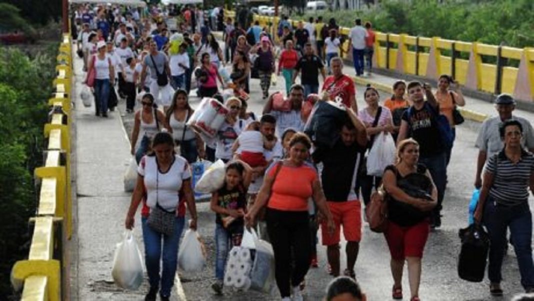 Resultado de imagen de migrantes venezolanos