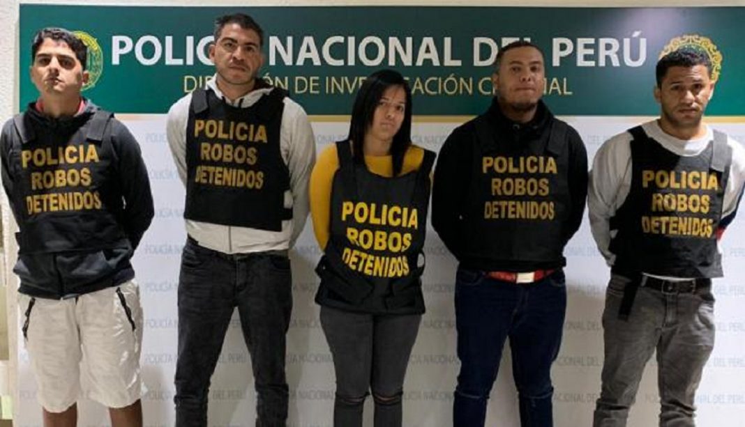 Cinco miembros de un grupo de delincuentes venezolanos detenidos en Perú - El Carabobeño