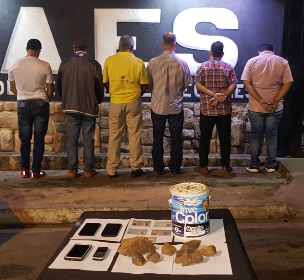 Faes Carabobo arrestó a seis contrabandistas de material radioactivo