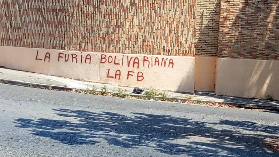 En Valencia aparecieron mensajes de “la Furia Bolivariana”
