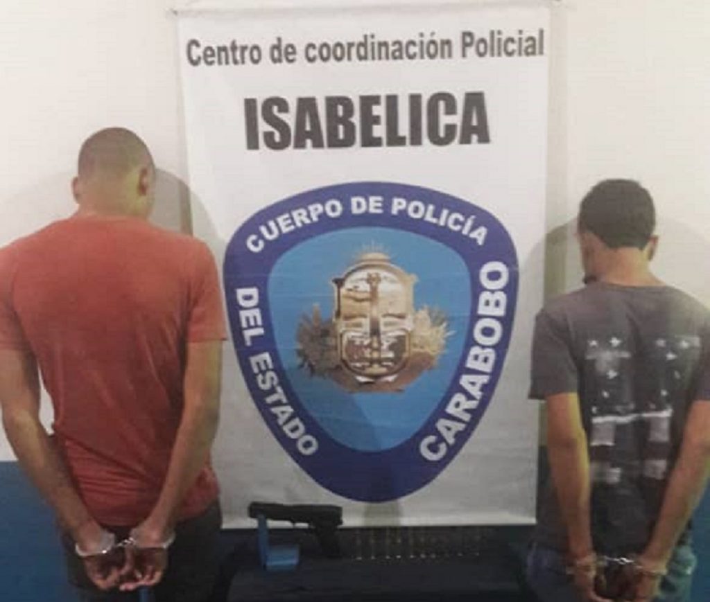 Policía de Carabobo capturó a dos antisociales de amplio prontuario en Plaza de Toros