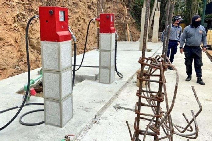 PNB desmanteló una bomba de gasolina clandestina en Baruta