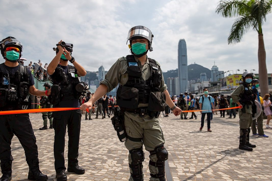 La policía de Hong Kong dotada de importantes poderes por razones de seguridad