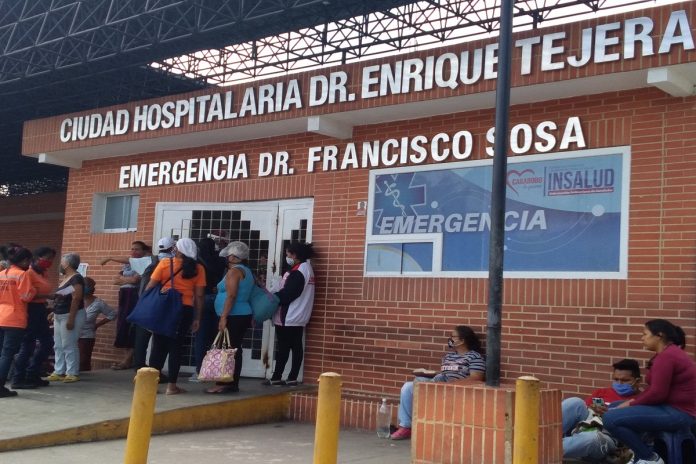 hospitales En la emergencia de la CHET no se respeta el distanciamiento social