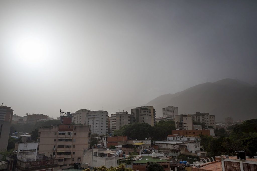 polvo del Sahara