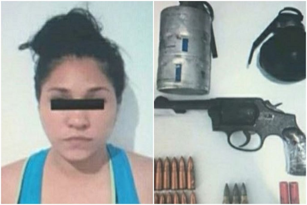 Cicpc detuvo a una mujer que cargaba explosivos y un arma de fuego