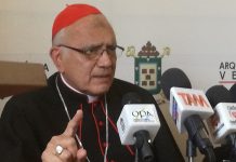 Arzobispo Baltazar Porras aboga por el respeto a los derechos humanos en Venezuela