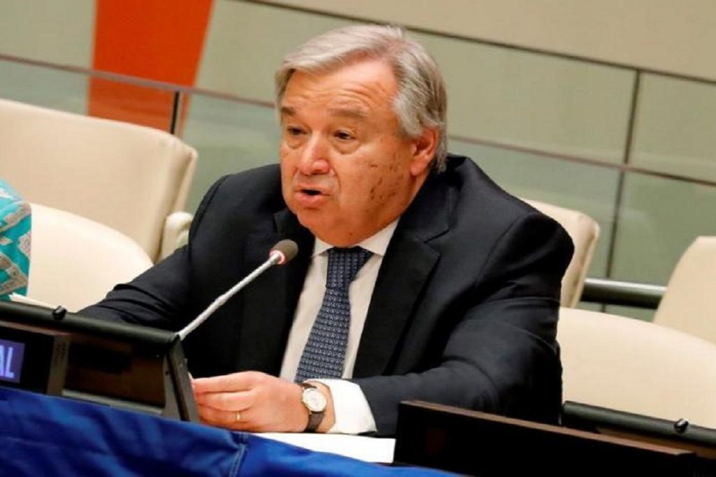 Guterres, a Putin: "Impida que sus tropas ataquen Ucrania"