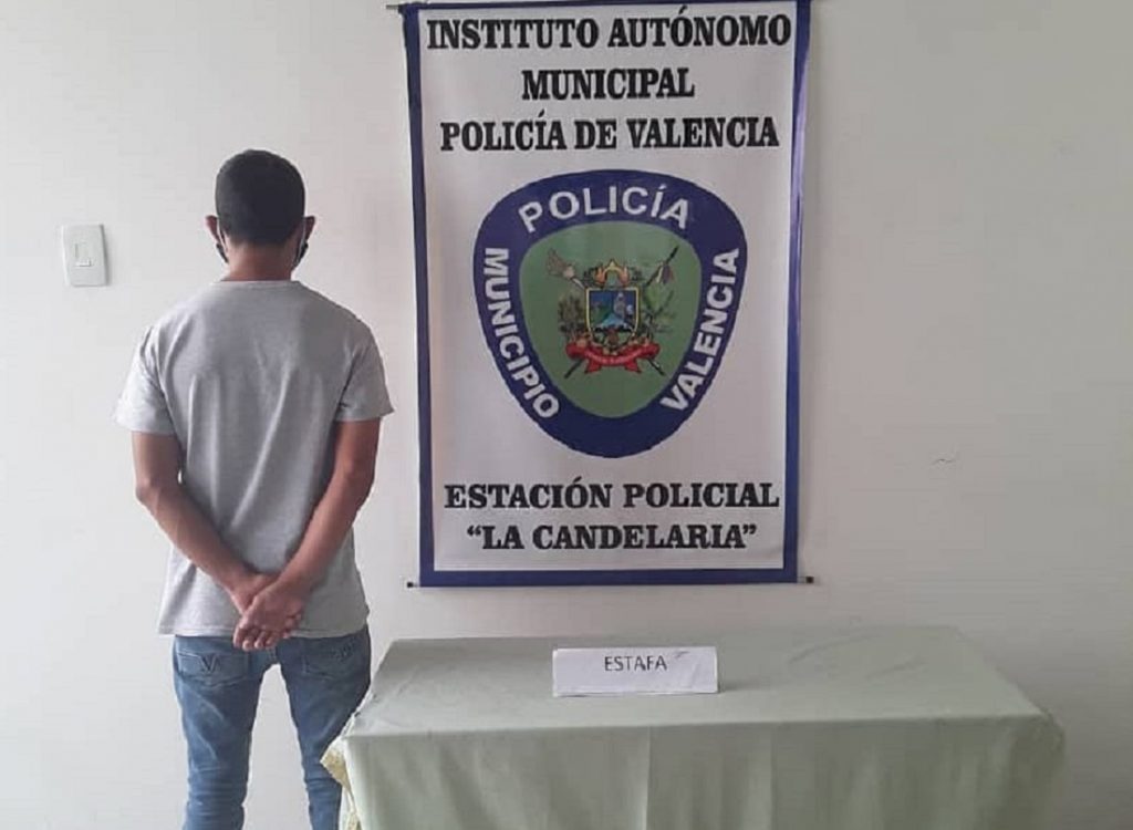 Aprehendido en la avenida Aranzazu sujeto solicitado por estafa