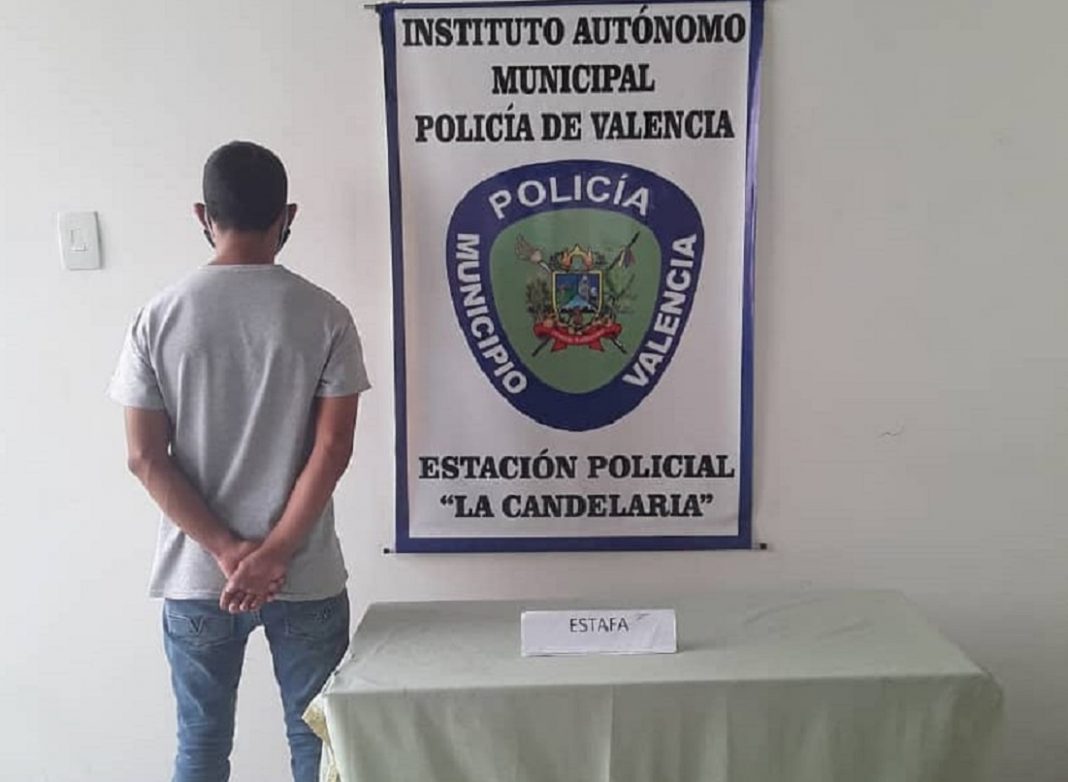 Aprehendido en la avenida Aranzazu sujeto solicitado por estafa
