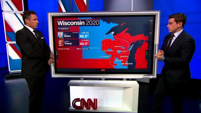 Biden gana en Wisconsin, segundo revés para Trump, según medios de EE.UU.