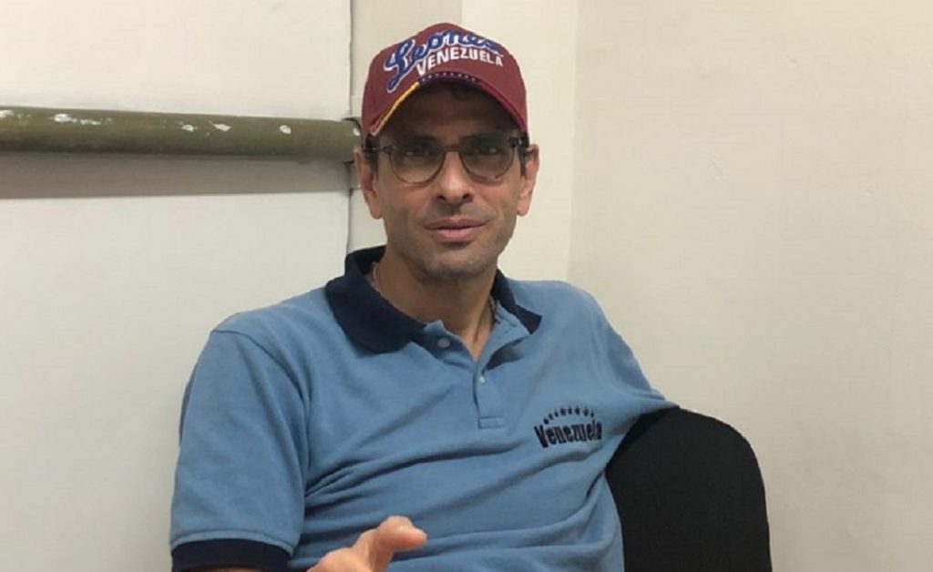 Capriles seguirá impulsando acuerdos entre el chavismo y la oposición