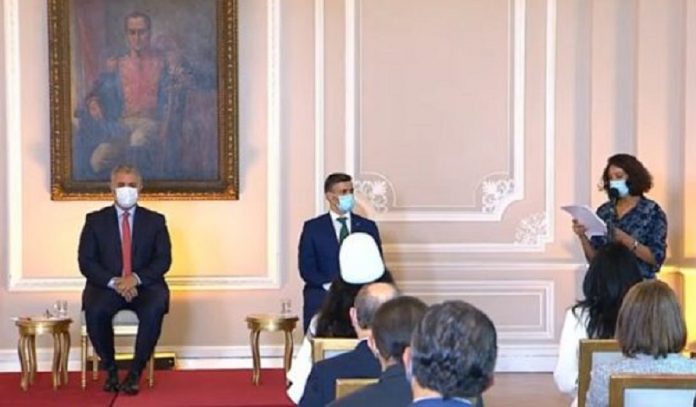 Iván Duque recibió a Leopoldo López en el Palacio de Nariño