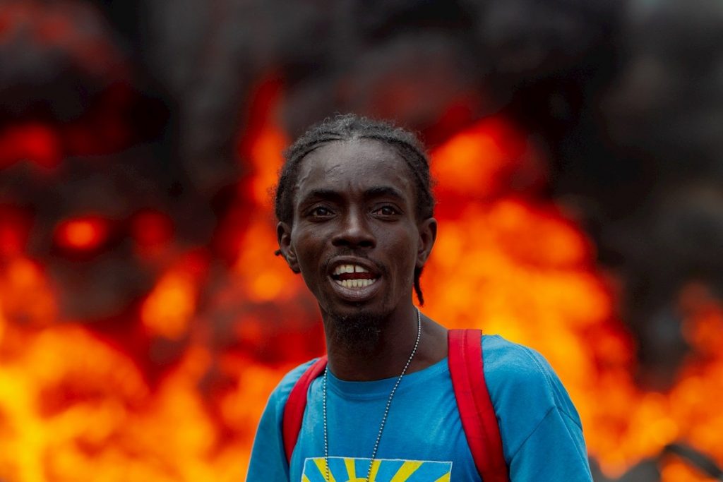 Protestas en Haití