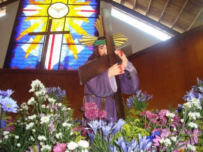 Imagen de Jesús Nazareno de la iglesia Espíritu Santo de Valencia.