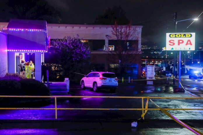 Ocho muertos en tiroteos en salones de masaje de EE.UU.