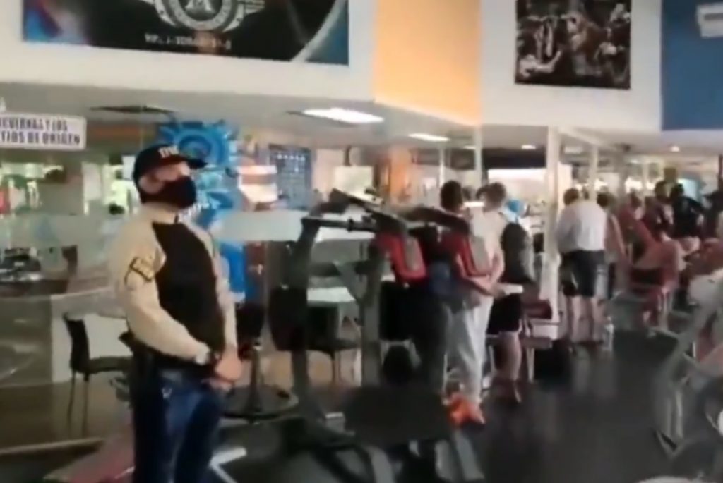 Detenida veintena de personas en gimnasio aragüeño y su propietario a la orden del MP por incumplir cuarentena