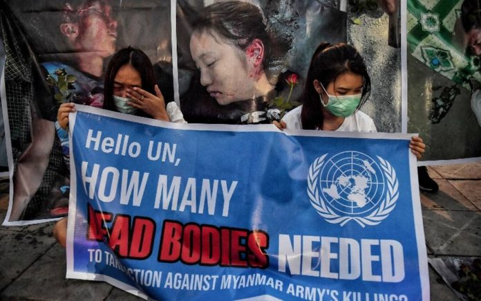 Emisaria de la ONU pide unificar acciones tras mortal jornada en Birmania