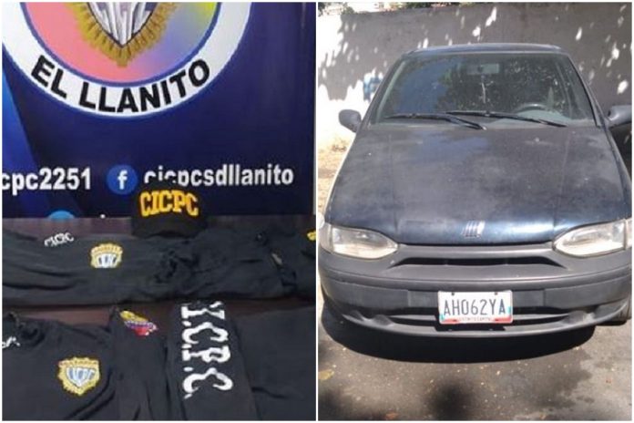 Capturados otros dos falsos Cicpc en la parroquia Petare de Caracas