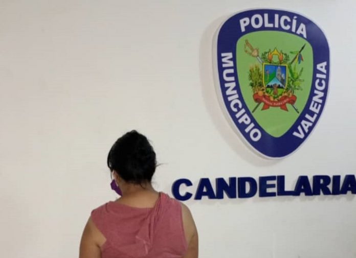 Policía de Valencia detuvo a mujer por agredir a menores de edad en Trapichito