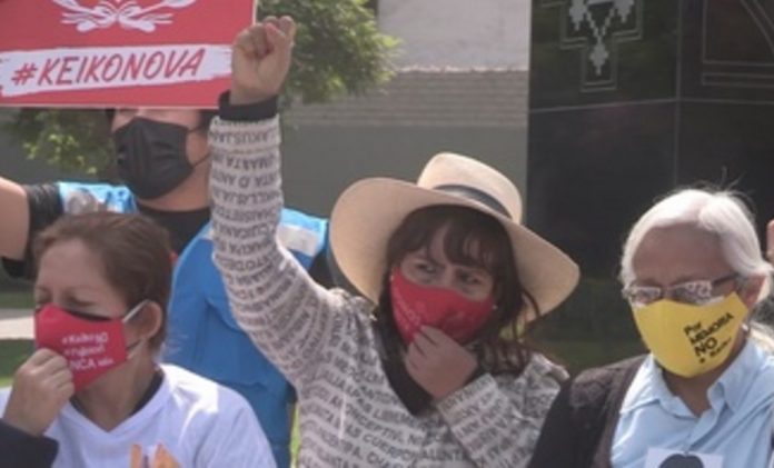 El antifujimorismo arranca su propia campaña electoral contra Keiko Fujimori