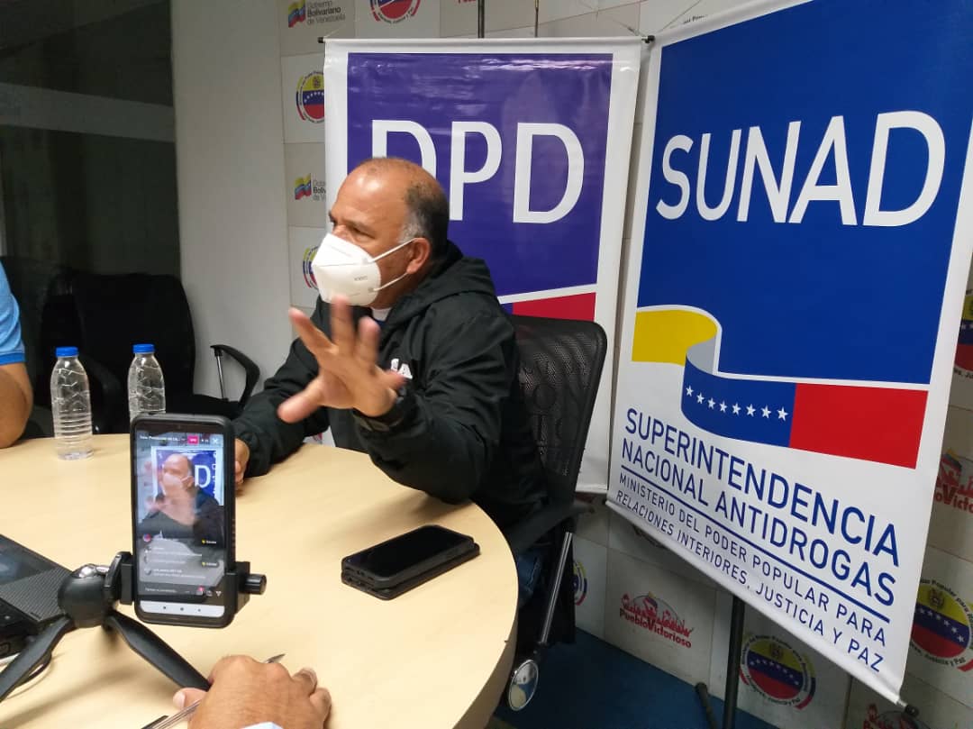 Venezuela incautó más de 18 toneladas de droga en 2021