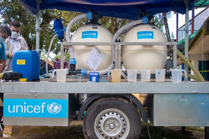 Unicef instaló potabilizadora de agua para beneficio de mil 950 familias de Apure