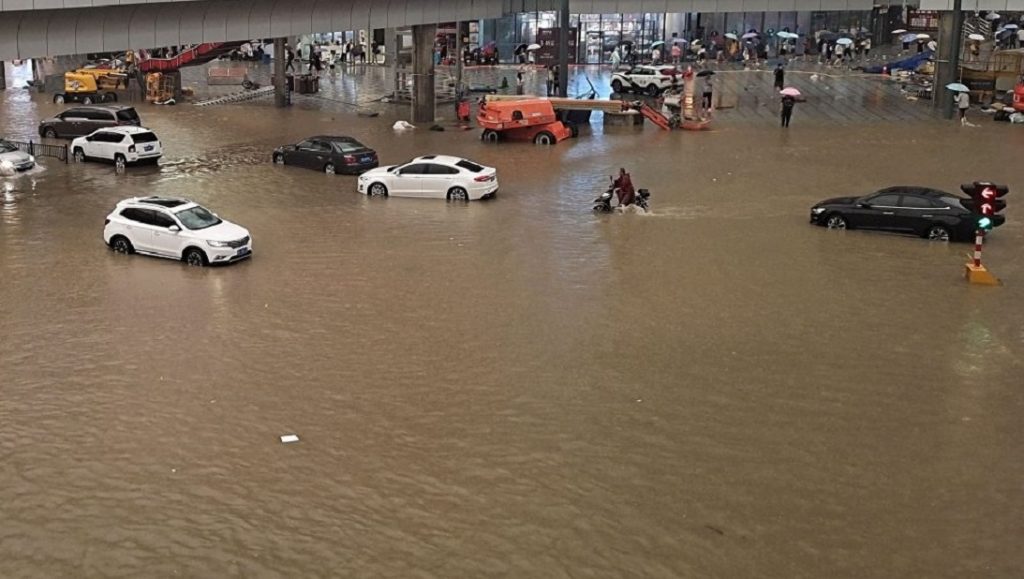 Al menos 12 muertos por las lluvias torrenciales en el centro de China