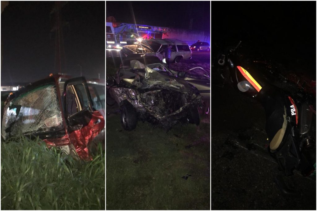Accidente vial en la ARC a la altura de Palo Negro ocasionó tres muertos y 12 heridos