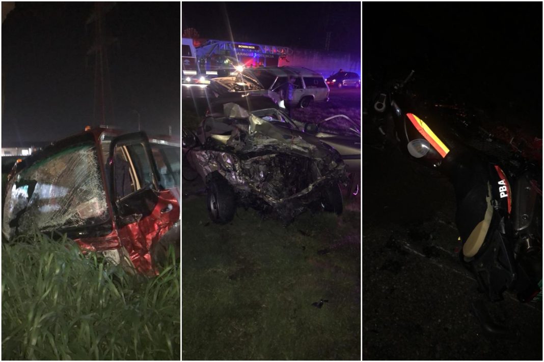 Accidente vial en la ARC a la altura de Palo Negro ocasionó tres muertos y 12 heridos