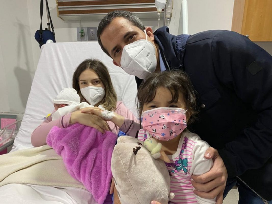 Guaidó anunció, la noche de este miércoles, el nacimiento de su segunda hija