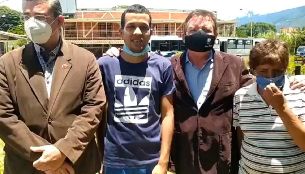 Liberado el preso político Daniel Parra, informó la ONG Foro Penal