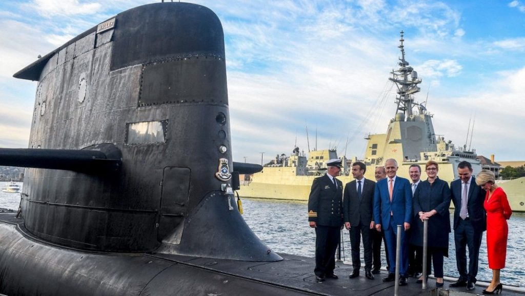 Primer ministro australiano intenta sin éxito hablar con Macron tras la crisis de los submarinos